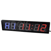 4" remote control Countdown clock Gym boxing guitar stopwatch countdown Interval Timer  timer TABATA, FGB, MMA1, MMA2 4 Training - Leadleds